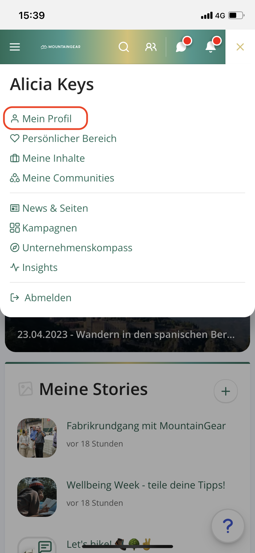 Wie kann ich mein Profilbild ändern?