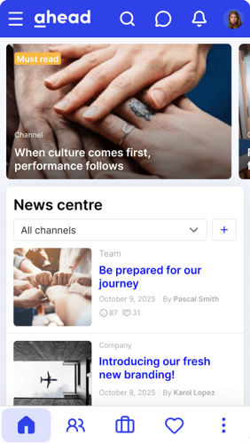 Mobile navbar - release note