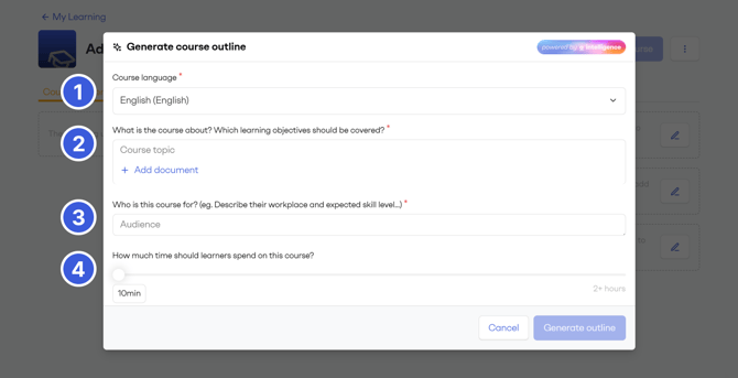 course outline context